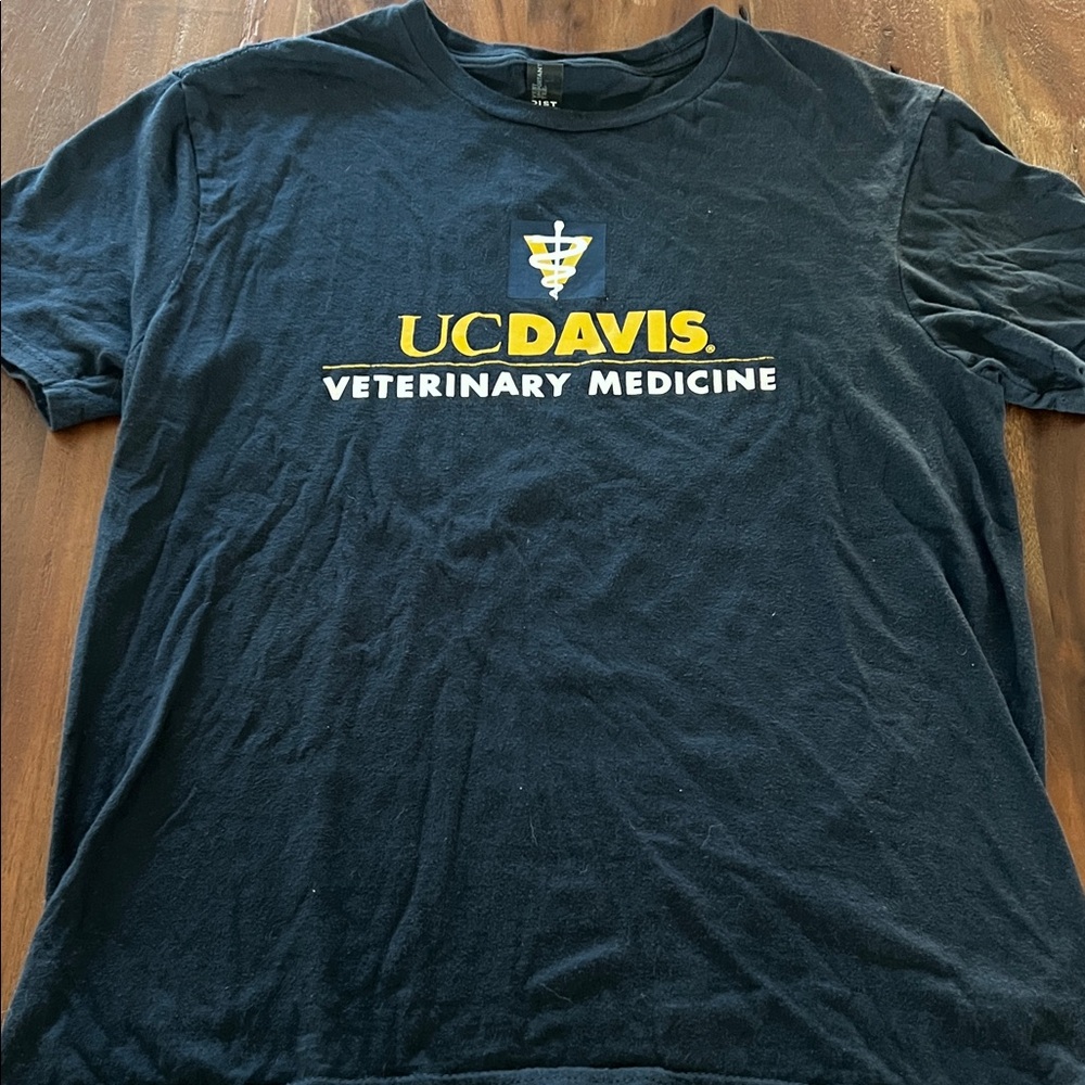 UC Davis District Classic Black Tee